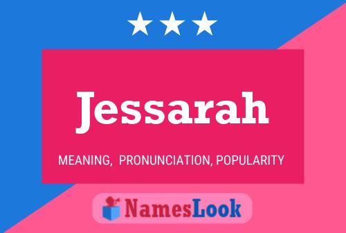 Affiche de nom Jessarah