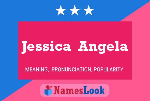 Affiche de nom Jessica  Angela