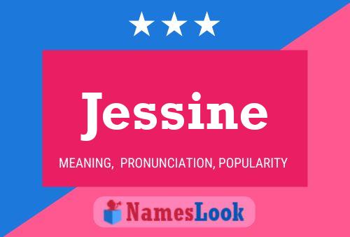 Affiche de nom Jessine