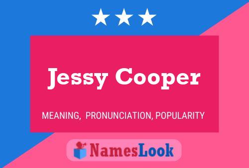 Affiche de nom Jessy Cooper