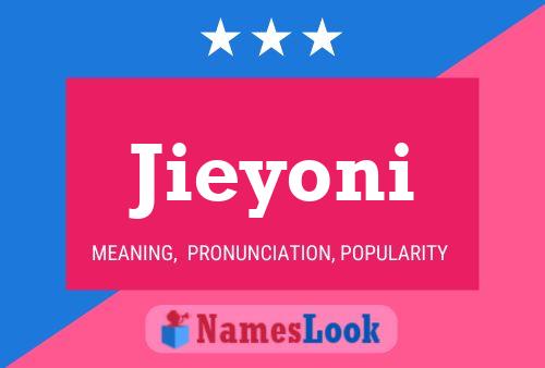 Affiche de nom Jieyoni