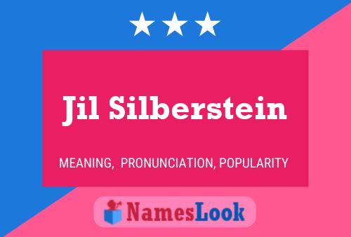 Affiche de nom Jil Silberstein