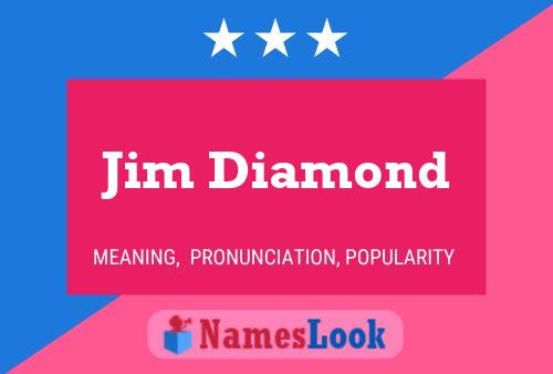 Affiche de nom Jim Diamond