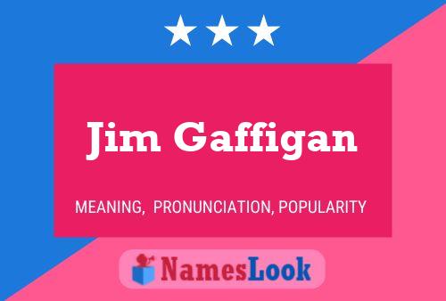 Affiche de nom Jim Gaffigan