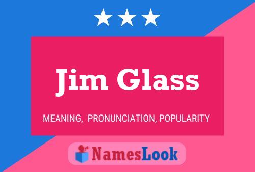 Affiche de nom Jim Glass