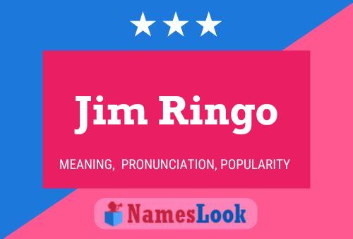 Affiche de nom Jim Ringo