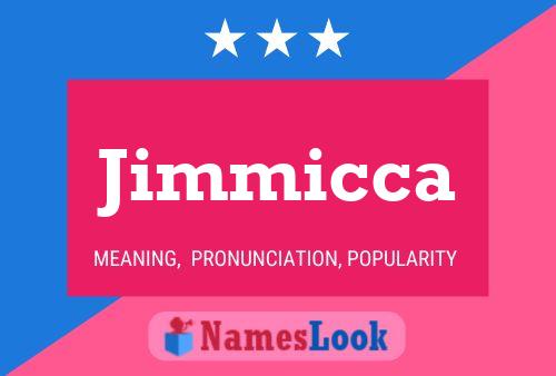 Affiche de nom Jimmicca