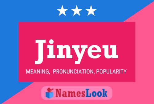 Affiche de nom Jinyeu