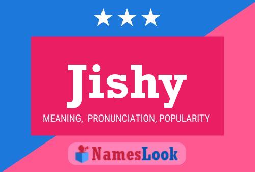 Affiche de nom Jishy