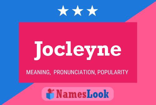 Affiche de nom Jocleyne