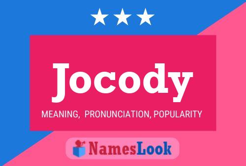 Affiche de nom Jocody