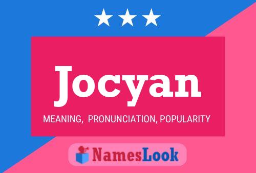 Affiche de nom Jocyan