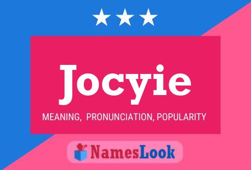 Affiche de nom Jocyie