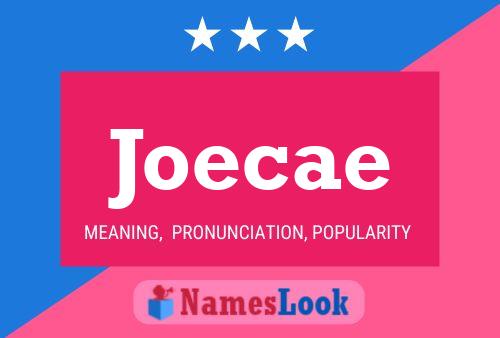 Affiche de nom Joecae