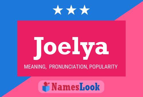 Affiche de nom Joelya