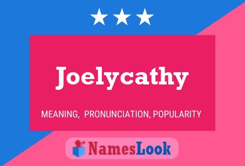 Affiche de nom Joelycathy