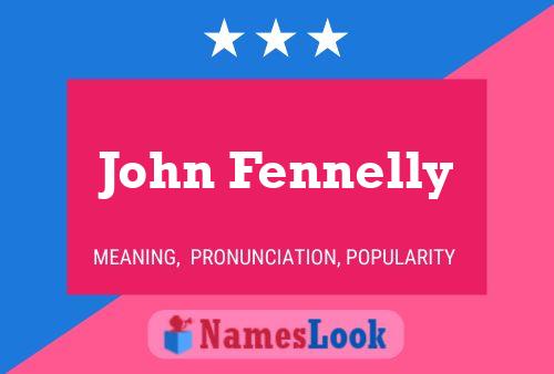 Affiche de nom John Fennelly