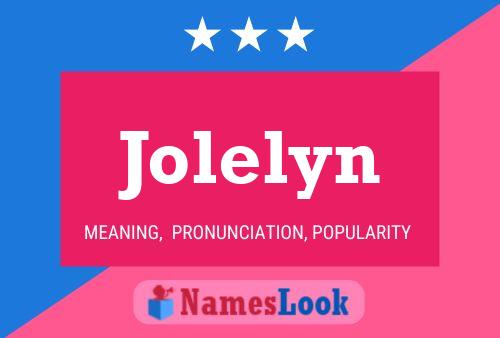 Affiche de nom Jolelyn