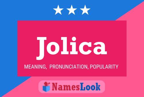 Affiche de nom Jolica