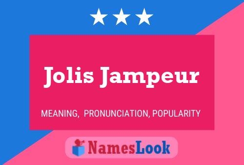 Affiche de nom Jolis Jampeur