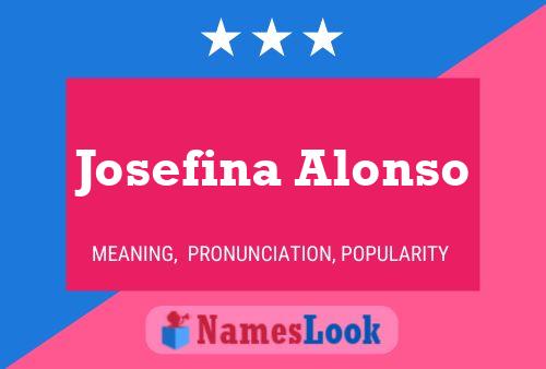 Affiche de nom Josefina Alonso