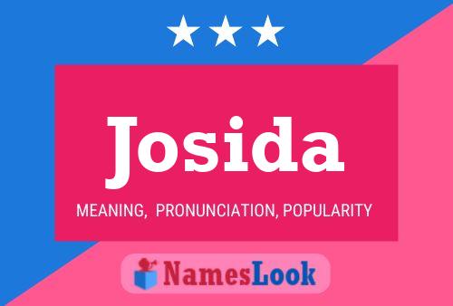 Affiche de nom Josida