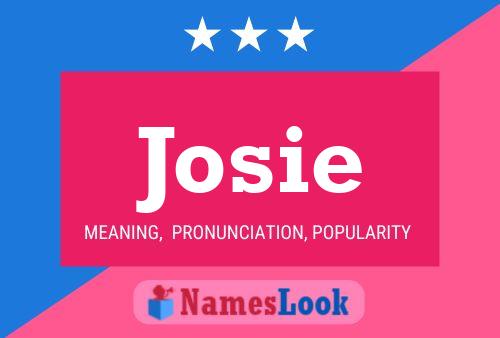 Affiche de nom Josie