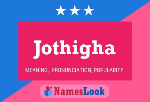 Affiche de nom Jothigha