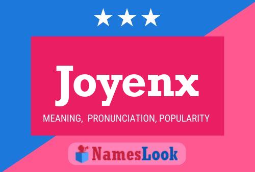 Affiche de nom Joyenx