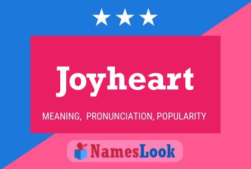 Affiche de nom Joyheart