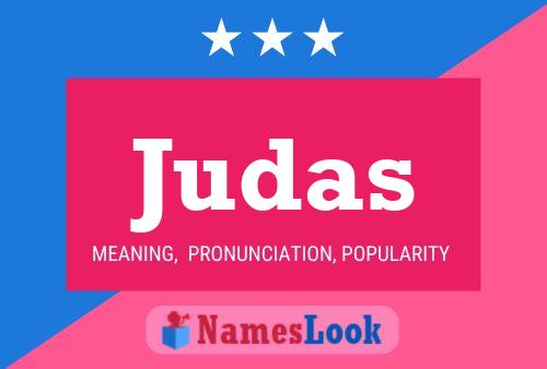 Affiche de nom Judas