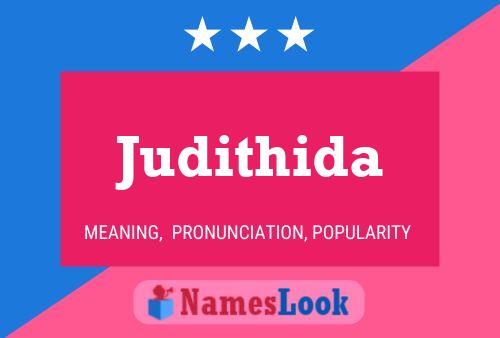 Affiche de nom Judithida