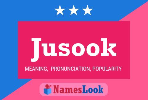 Affiche de nom Jusook