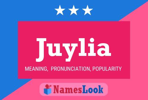 Affiche de nom Juylia