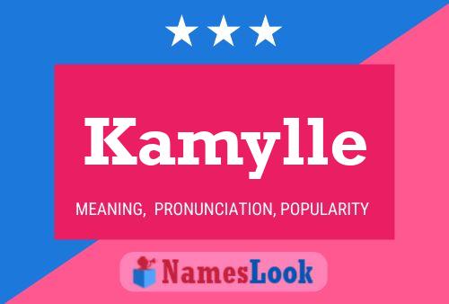 Affiche de nom Kamylle