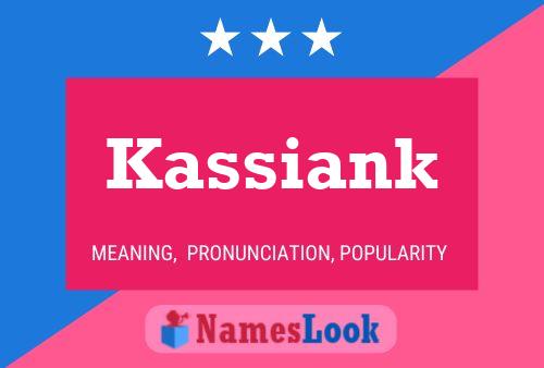 Affiche de nom Kassiank