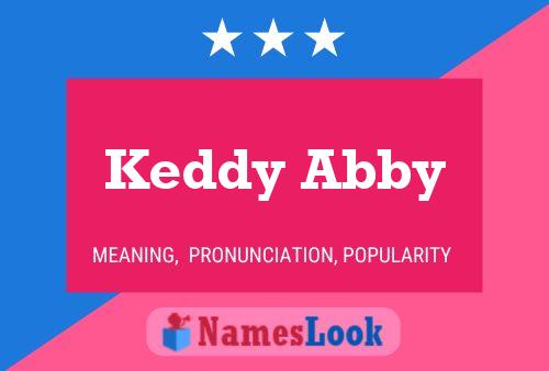 Affiche de nom Keddy Abby