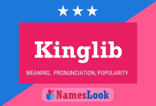 Affiche de nom Kinglib