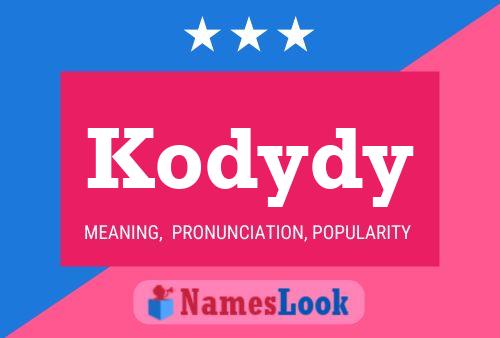 Affiche de nom Kodydy