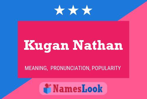 Affiche de nom Kugan Nathan