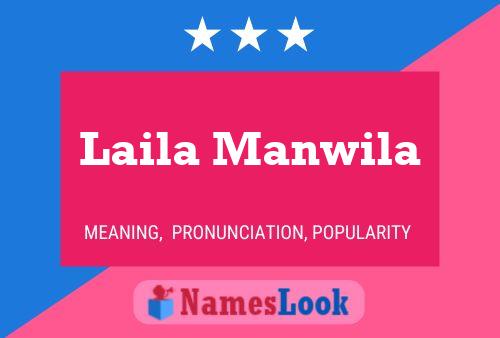 Affiche de nom Laila Manwila