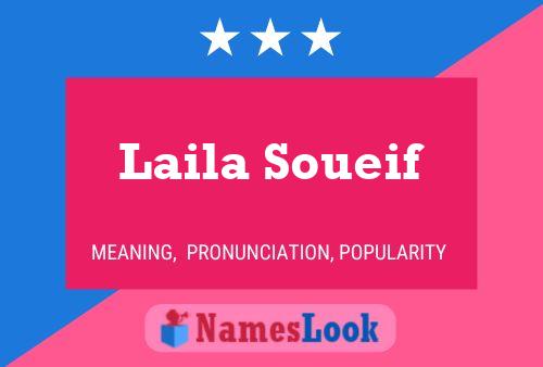 Affiche de nom Laila Soueif