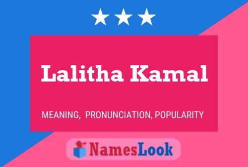 Affiche de nom Lalitha Kamal