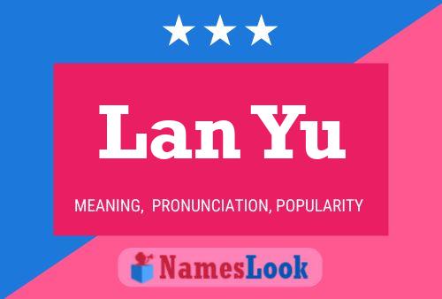 Affiche de nom Lan Yu