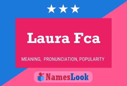 Affiche de nom Laura Fca