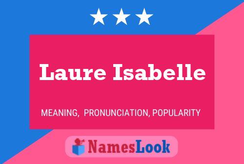 Affiche de nom Laure Isabelle