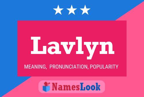 Affiche de nom Lavlyn