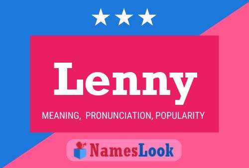 Affiche de nom Lenny