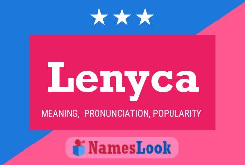 Affiche de nom Lenyca