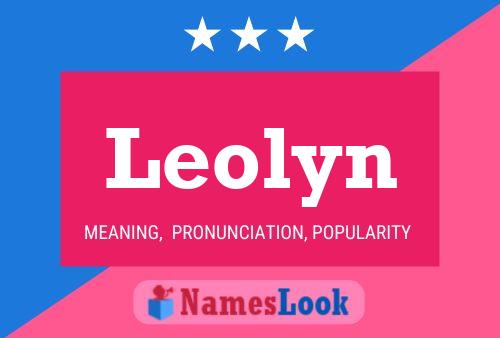 Affiche de nom Leolyn